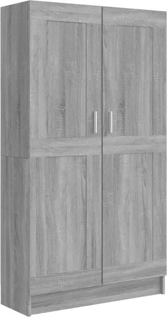 vidaXL Bücherschrank Grau Sonoma B/T/H: 82,5 x 30,5 x 150 cm - Bild 1