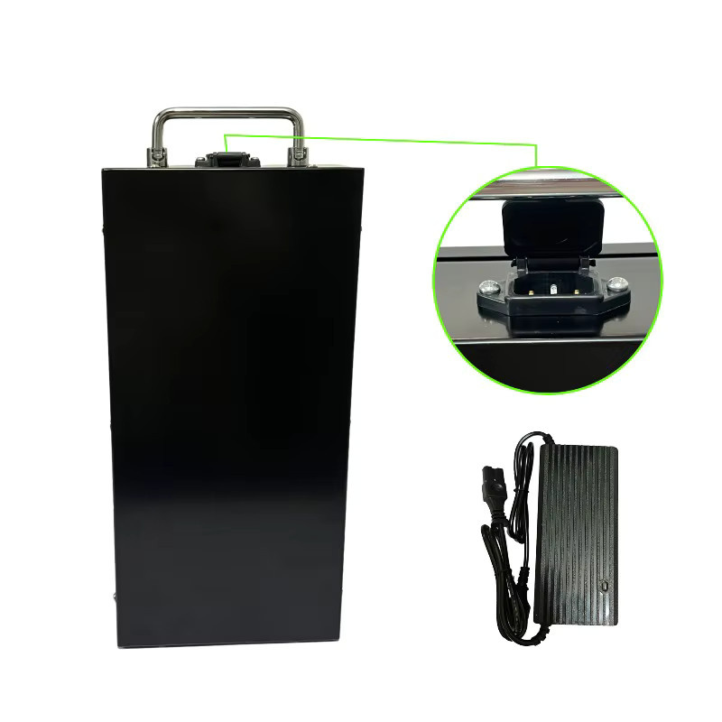 SUYIJIA Elektroroller Citycoco Harley-Stil in Schwarz mit 2000W Motor und 60V Lithium-Batterie - Bild 3