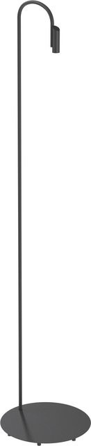 Flos Caule Outdoor Bodenleuchte in Schwarz aus Aluminium und Edelstahl mit dimmbarer LED und IP66 Schutzklasse - Bild 1