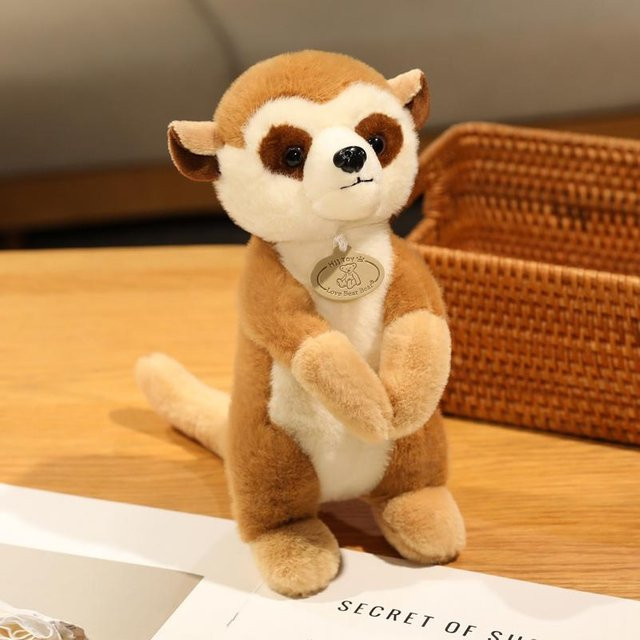 Yiran Health & Beauty Ringelschwanzlemur, Plüschtier, Braun - Bild 1