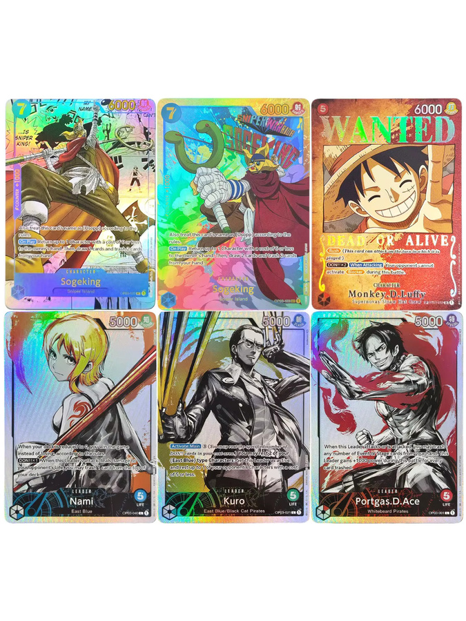 Bandai One Piece Spielkarten, Piraten, Englisch - Bild 3