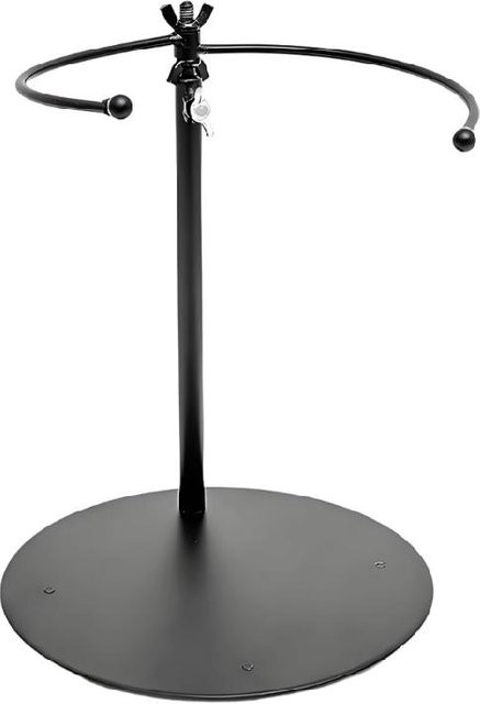 Verstellbarer Blumenstraußhalter aus Metall in Schwarz für Hochzeiten und Blumengestecke - Bild 1