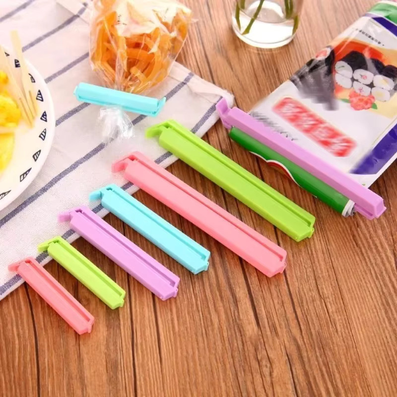 Tragbare Kunststoff Lebensmittel-Clips zur Versiegelung von Snack- und Vorratstüten in Mehrfarben - Bild 4