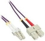 InLine LWL Duplex Kabel LC/SC, 50/125µm, OM4, 20m, multicolour - Bild 1