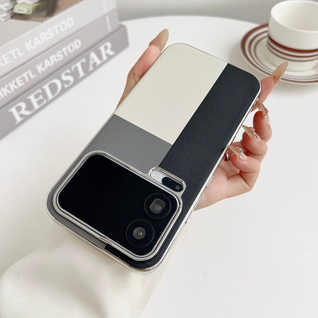 Stoßfeste Business Handyhülle aus PU-Leder für Xiaomi 17, 17 Pro und 17 Pro Max in Grün mit All-Inclusive-Schutz und weichen Kanten - Bild 1
