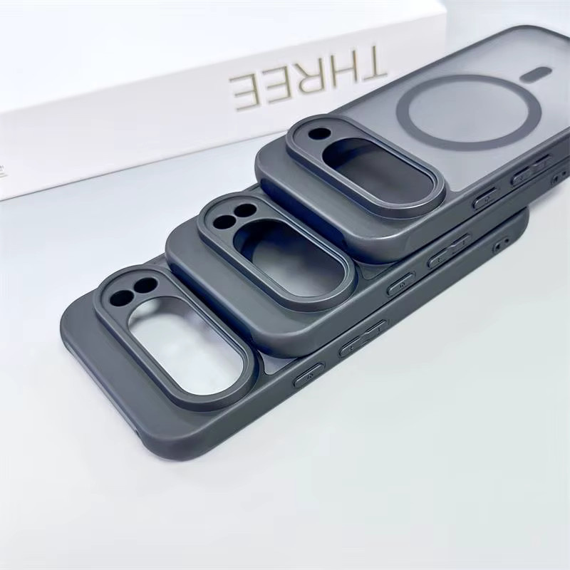 MagSafe Wireless Charging Case für Google Pixel 10 9 8 7 6 Pro XL mit harter PC-Rückseite und weichem TPU, stoßfest und matt, transparent - Bild 4
