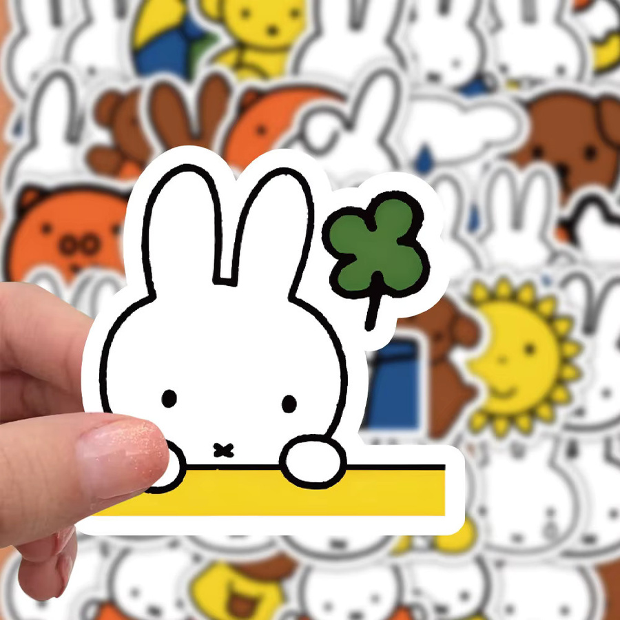Miffy Kawaii Aufkleber-Set, 63-teiliges Set, multicolor - Bild 3