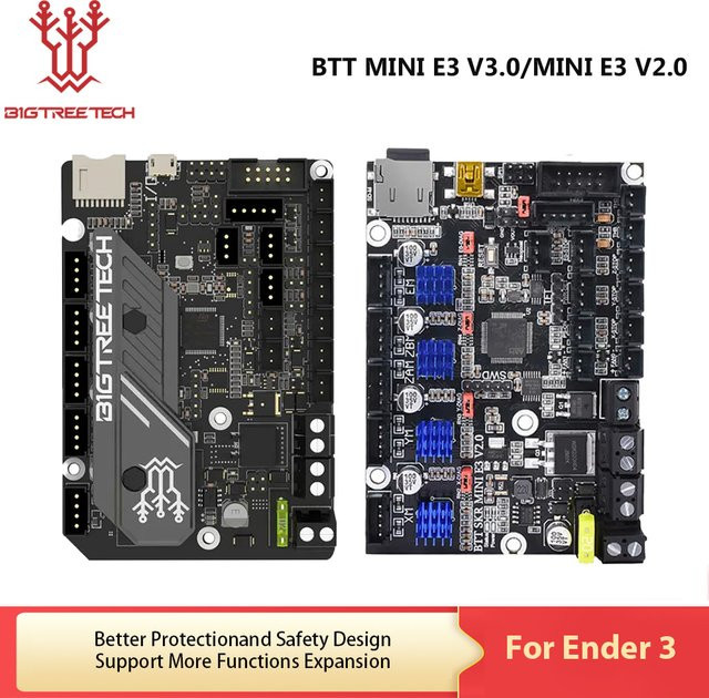 BIGTREETECH SKR MINI E3 V3.0 3D Motherboard mit TMC2209 für Ender 3 Upgrade in Schwarz - Bild 1