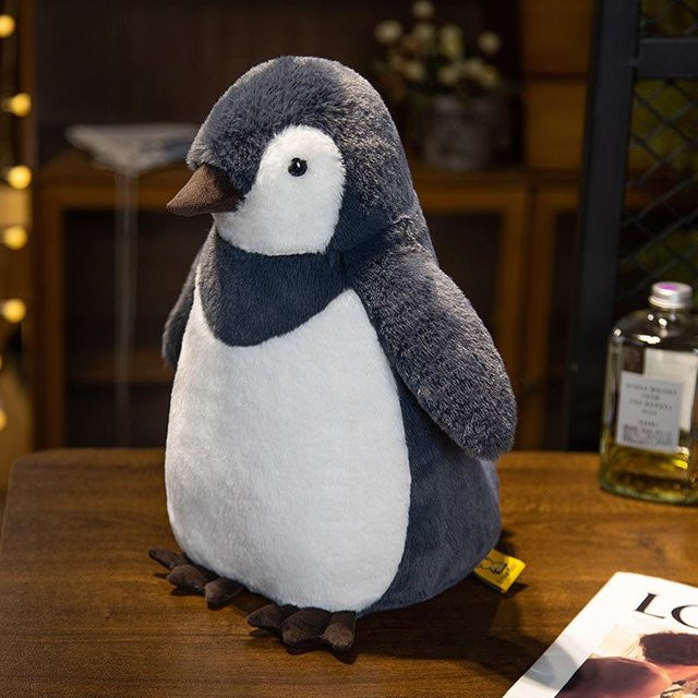 Kaiserpinguin Puppe Plüschtier, Stoffpuppe, 25cm - Bild 1