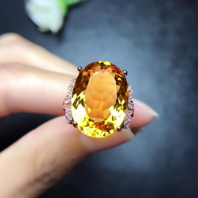 POMOiii Ring, Schmetterling, Oval, Kupfer, Gold, Zirkonia, Damen - Bild 1