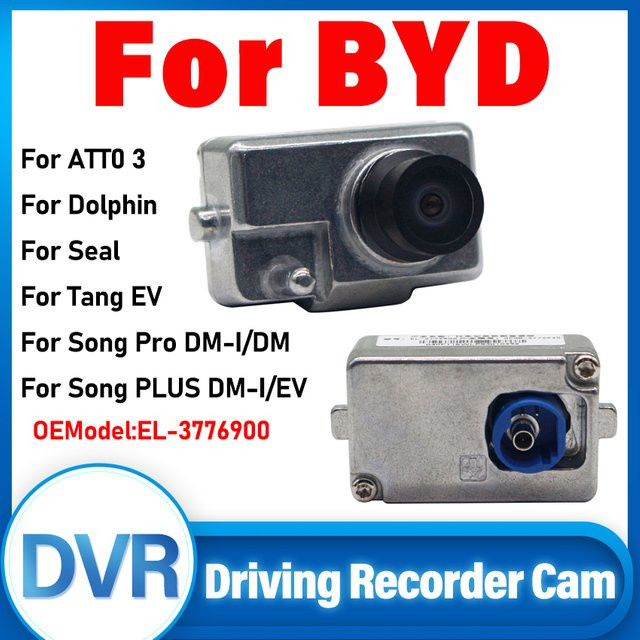 HESHECAM Dashcam mit GPS und ADAS für BYD Atto 3, Yuan Plus, Tang, Dolphin und Song Plus inklusive Kabel - Bild 1