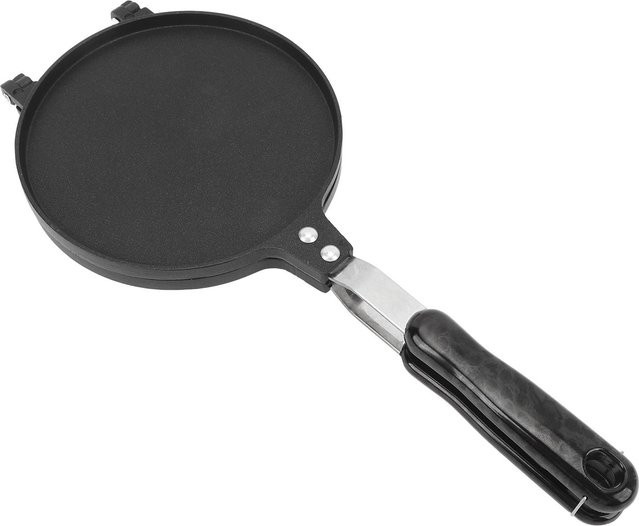 CosyHome Eierrollen-Presspfanne aus Aluminium mit Antihaftbeschichtung, Grau, Durchmesser: 17,3 cm - Bild 1