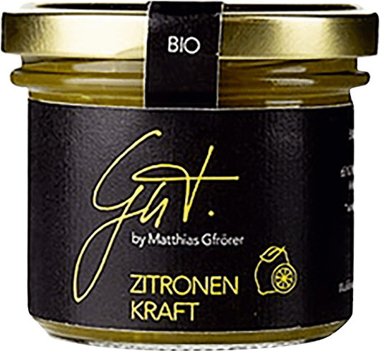 Gutsküche Konfitüre Zitrone 100 g - Bild 1