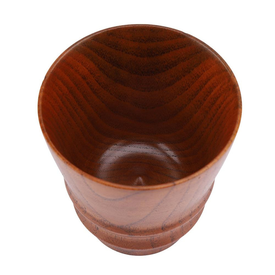 Elegante multifunktionale Holztasse von mfySpace in Braun - Bild 6