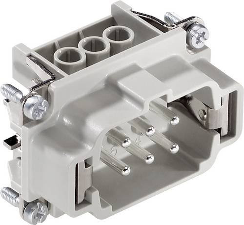 LAPP EPIC H-B 6 Stifteinsatz mit 6 Gesamtpolzahl und PE, Grau - Bild 1