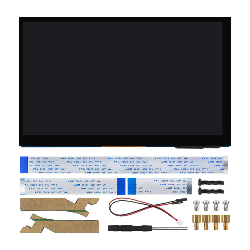 SHCHV 7-Zoll DSI-Touchscreen IPS-Display mit 800 x 480 Auflösung und MIPI CSI-Kabel für Raspberry Pi 5, 4B, 3B+ und 3B - Bild 5