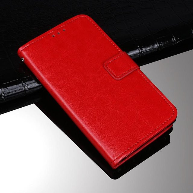BONUMUM Business Klapphülle mit Magnetständer und Kartenfächern für Ulefone Armor 22 in Rot - Bild 1