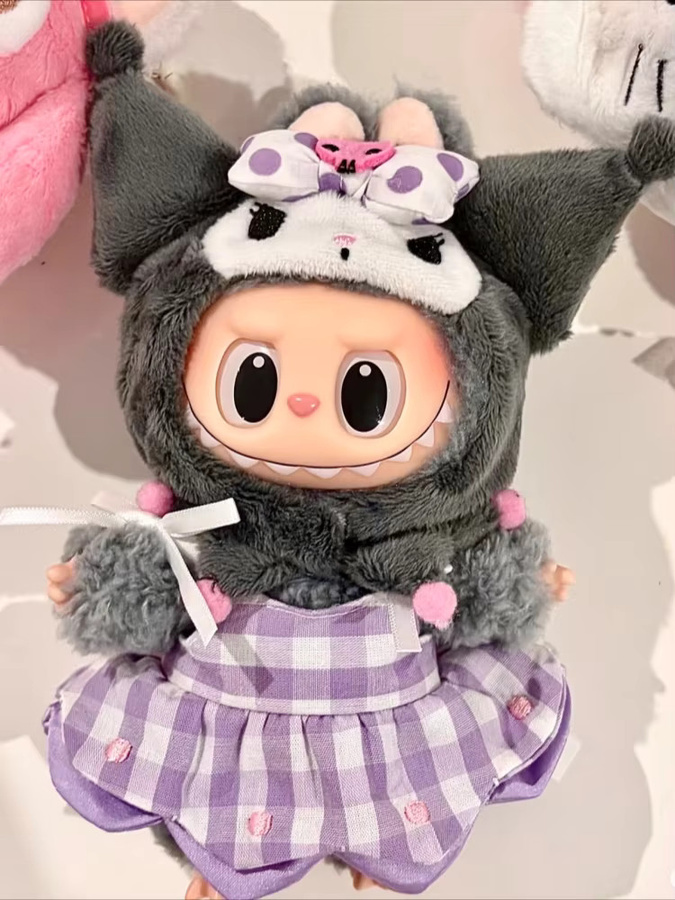 Pop Mart The Monsters Labubu X Sanrio Charaktere Serie, Blind Box, Figur - Bild 2