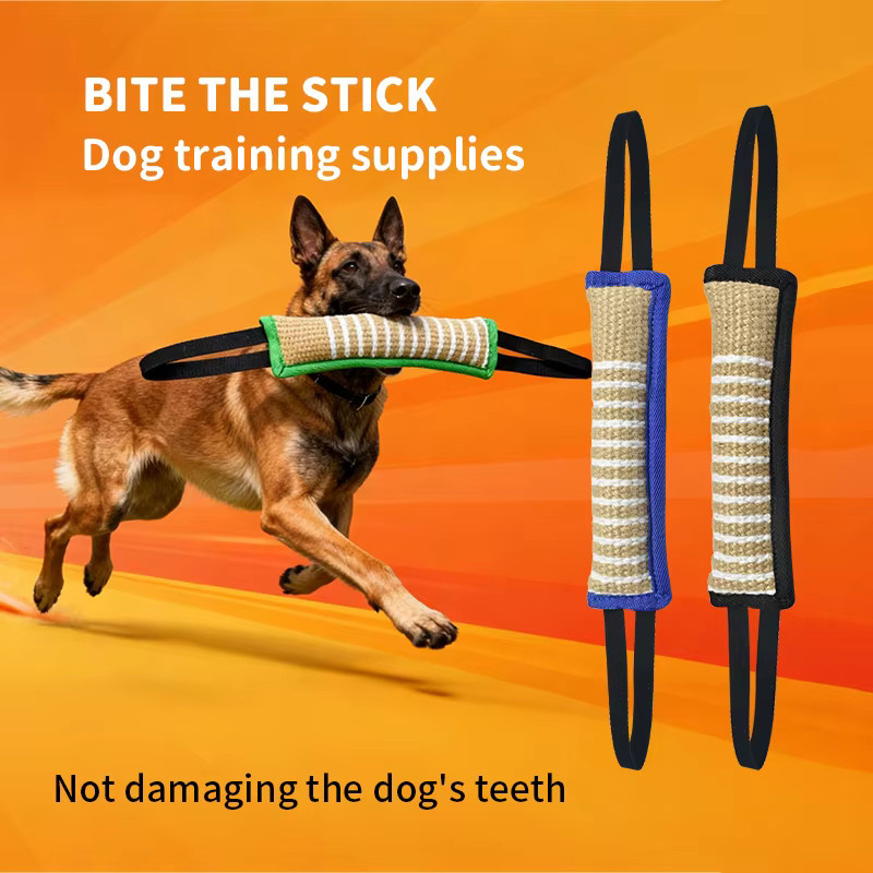 Kangdarpet Hundespielzeug, Natürlicher Jute-Bissstab, Kauspielzeug - Bild 2