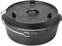 Petromax Dutch Oven FT6-T Feuertopf aus Gusseisen Schwarz 5,5 l - Bild 1