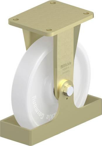 Blickle Schwerlast-Bockrolle BS-SPO 251K-FS mit 250 mm Rad-Durchmesser und 1500 kg Tragfähigkeit in Stahl - Bild 1