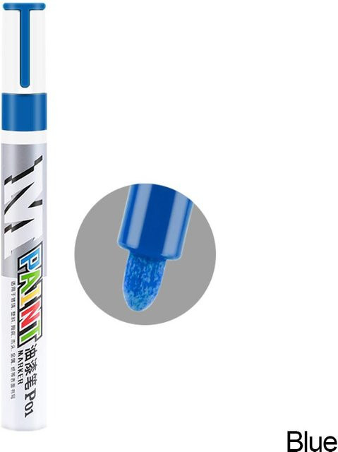 TianJinGeErLiShangMaoYouXianGongSi Lackmarker für Auto und Reifen in Blau - Bild 1