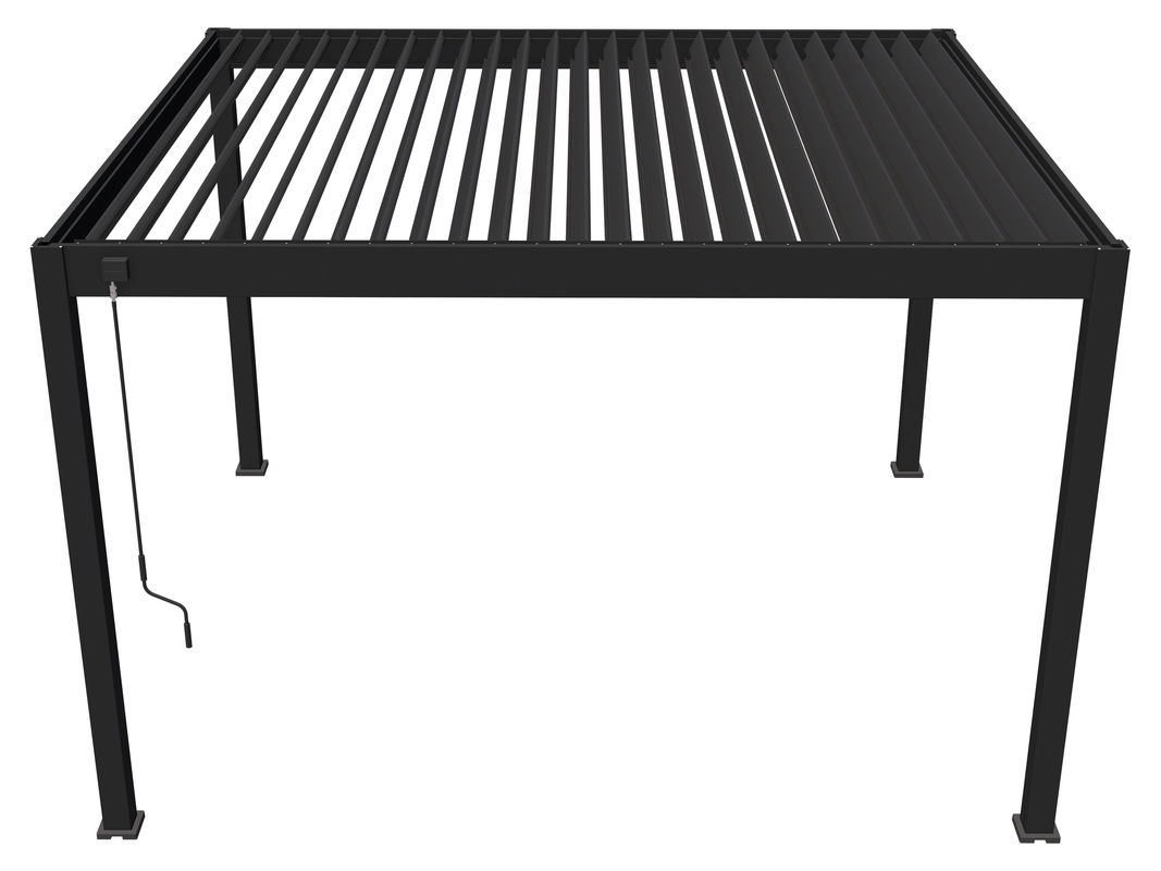 PergoLine Superior Pergola Pavillon Anthrazit B/T: 3,6 x 4 m - Bild 3