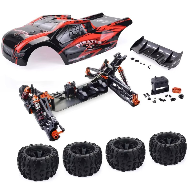 ZD Racing Pirates, MT8 Pirates3, RC-Wagen, 1:8, Offroad-Monstertruck - Bild 3