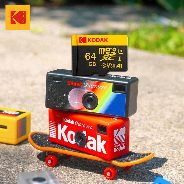 Kodak MicroSD Speicherkarte für Kamera-Design Schlüsselanhänger - Bild 1