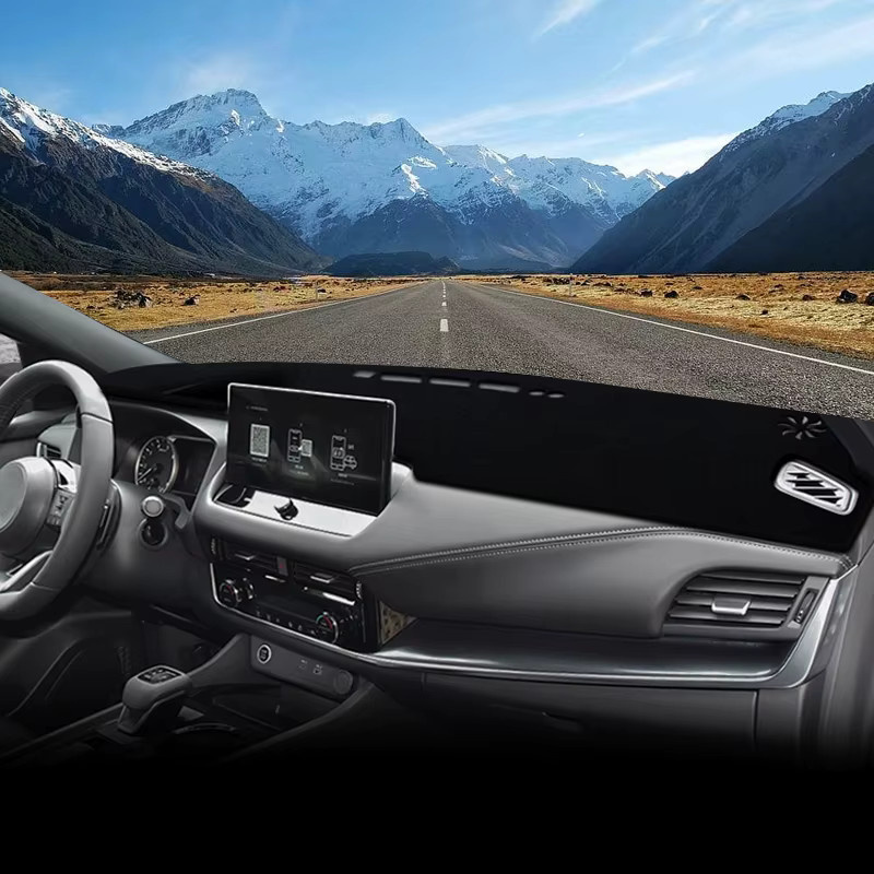YaLumei Sonnenschutzabdeckung für Nissan Qashqai J12 E-Power (2021-2026), Armaturenbrett Matte in Schwarz - Bild 2