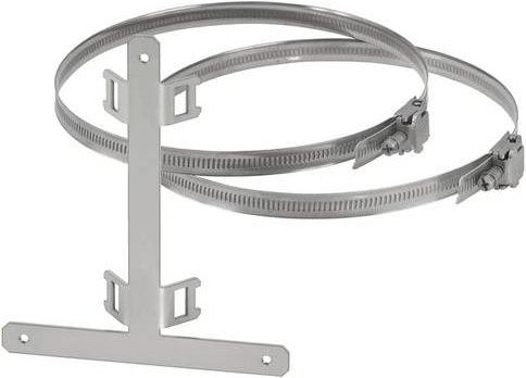 Hensel KV MB 6 Mastbefestigung in Silber, B: 12,7 cm, H: 14,9 cm - Bild 1