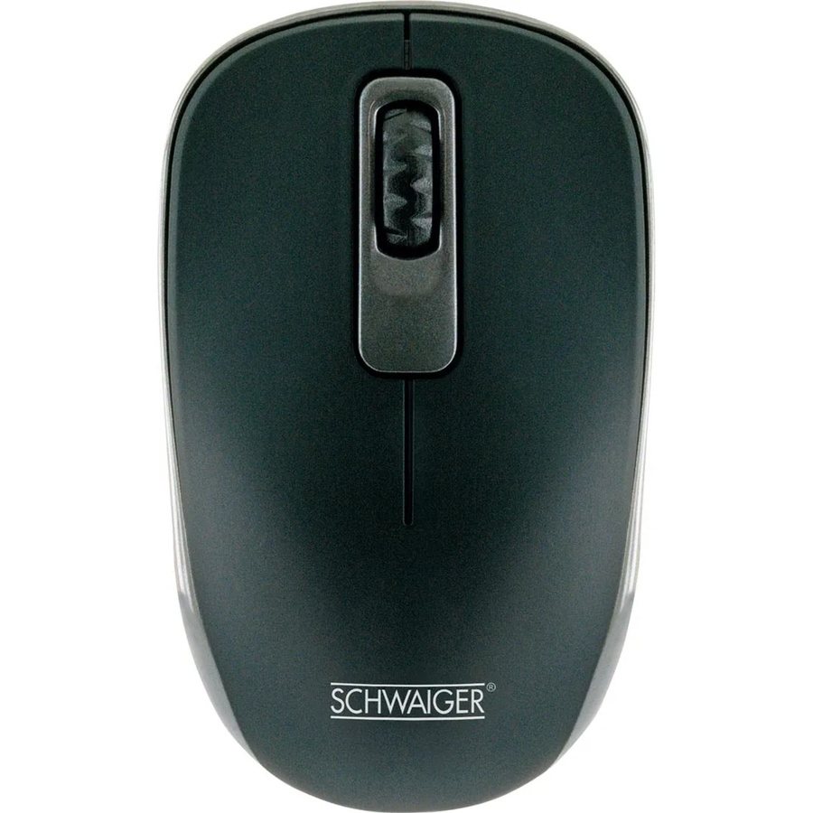 Schwaiger Optische USB-A Funkmaus in Schwarz-Grau - Bild 2