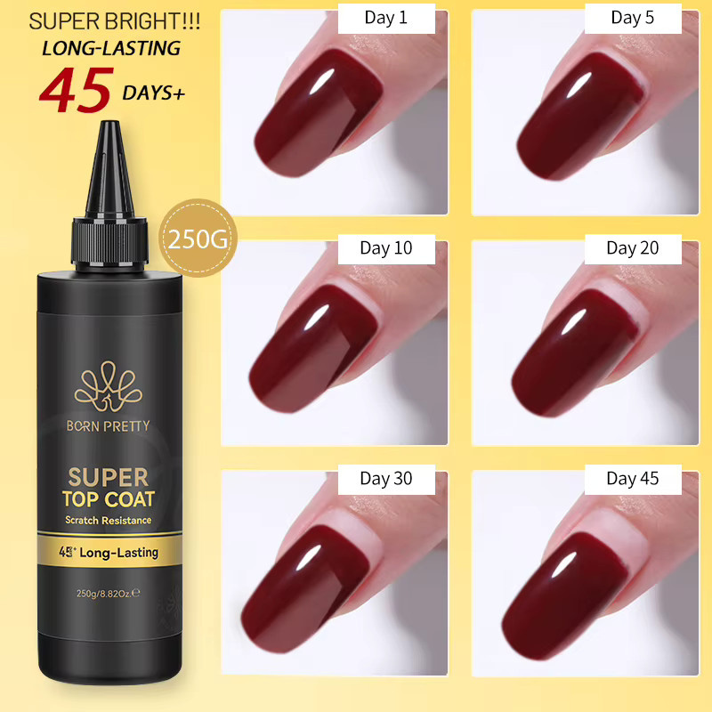 BORN PRETTY Matt Top Coat Gel, 250g - Bild 1