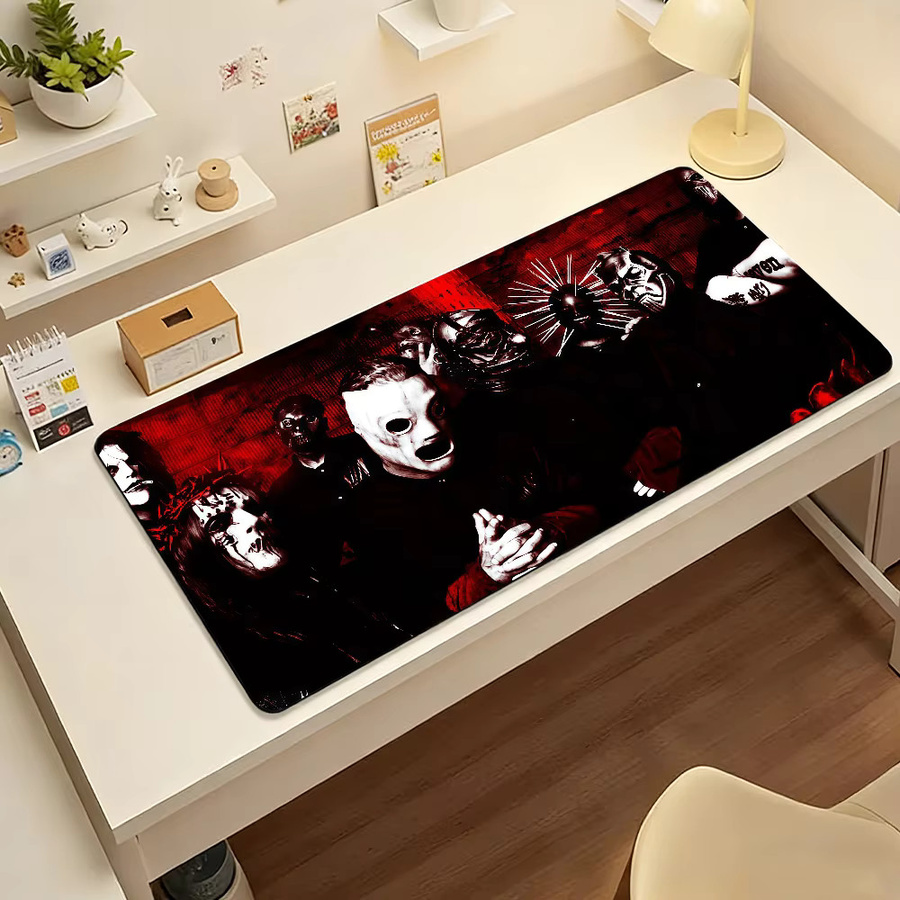 Slipknot Es Band Mauspad rutschfeste Schreibtischunterlage in Multicolour für Gamer und Büro - Bild 6