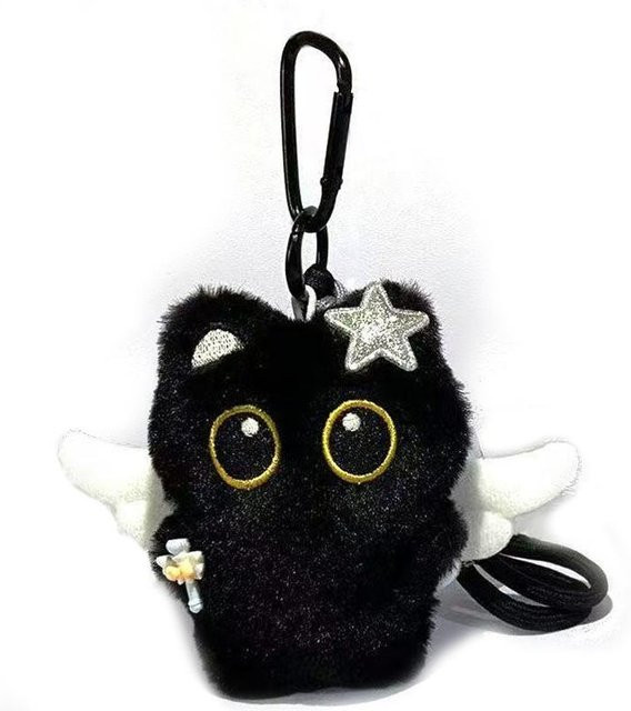 Stern Schlüsselanhänger, Schwarze Katze, Damen - Bild 1