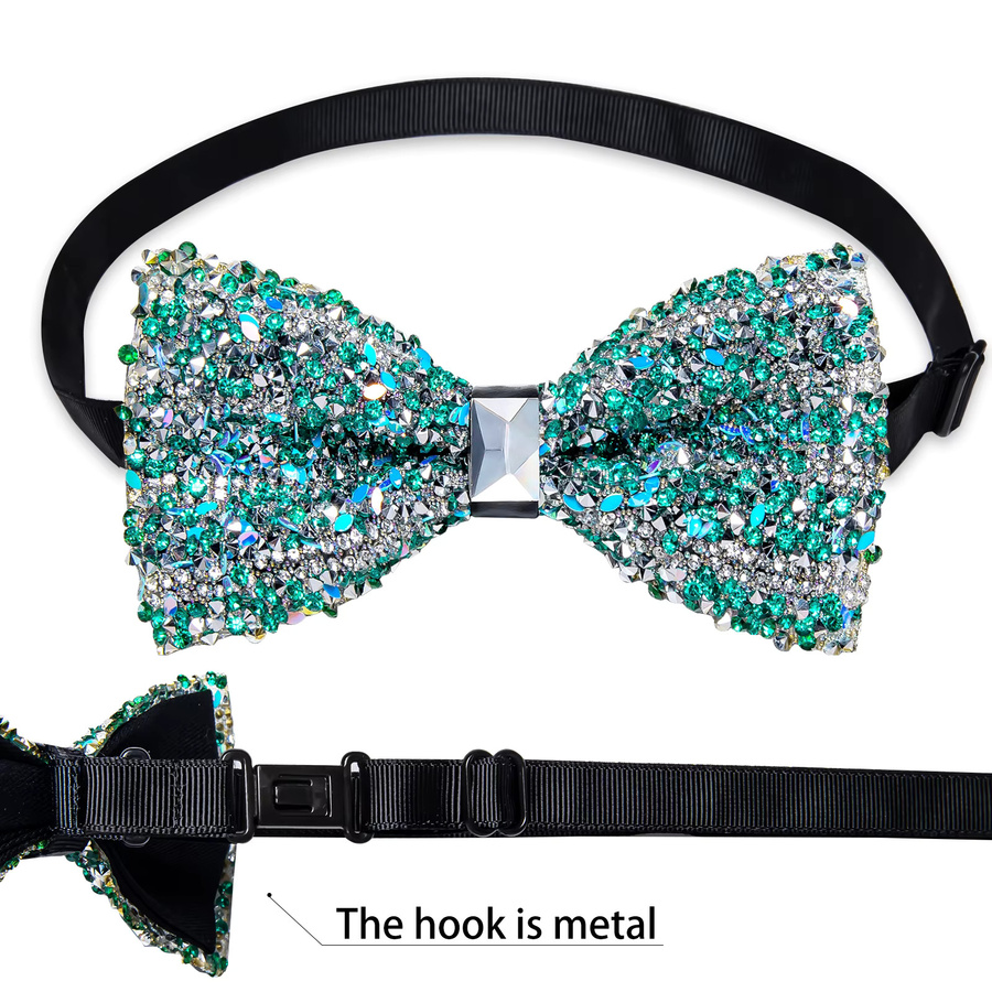 DiBanGu Bowtie, Pailletten, Herren - Bild 4