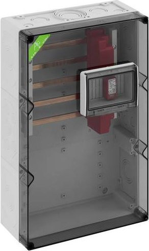 Spelsberg AKi-SBZ 352-40 Verteilerschrank Aufputz mit transparentem Deckel - Bild 1