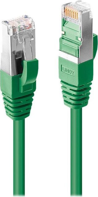 Lindy Patch-Kabel CAT 6 RJ-45 auf RJ-45 SFTP PiMF Ethernet LAN grün 20,0 m - Bild 1