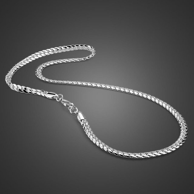 Singapur-Kette 925 Silber, 55,9 cm, Unisex - Bild 1