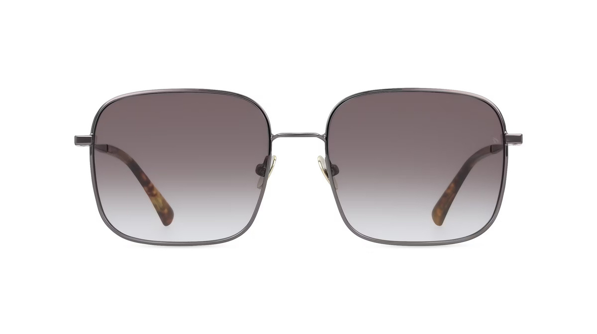 Scotch & Soda SS 6012 Sonnenbrille, Vollrand, quadratisch, Metall, Unisex, grau - Bild 1