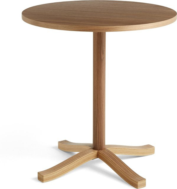 HAY Pastis Table in Braun aus lackiertem Holz mit runder Form - Bild 1
