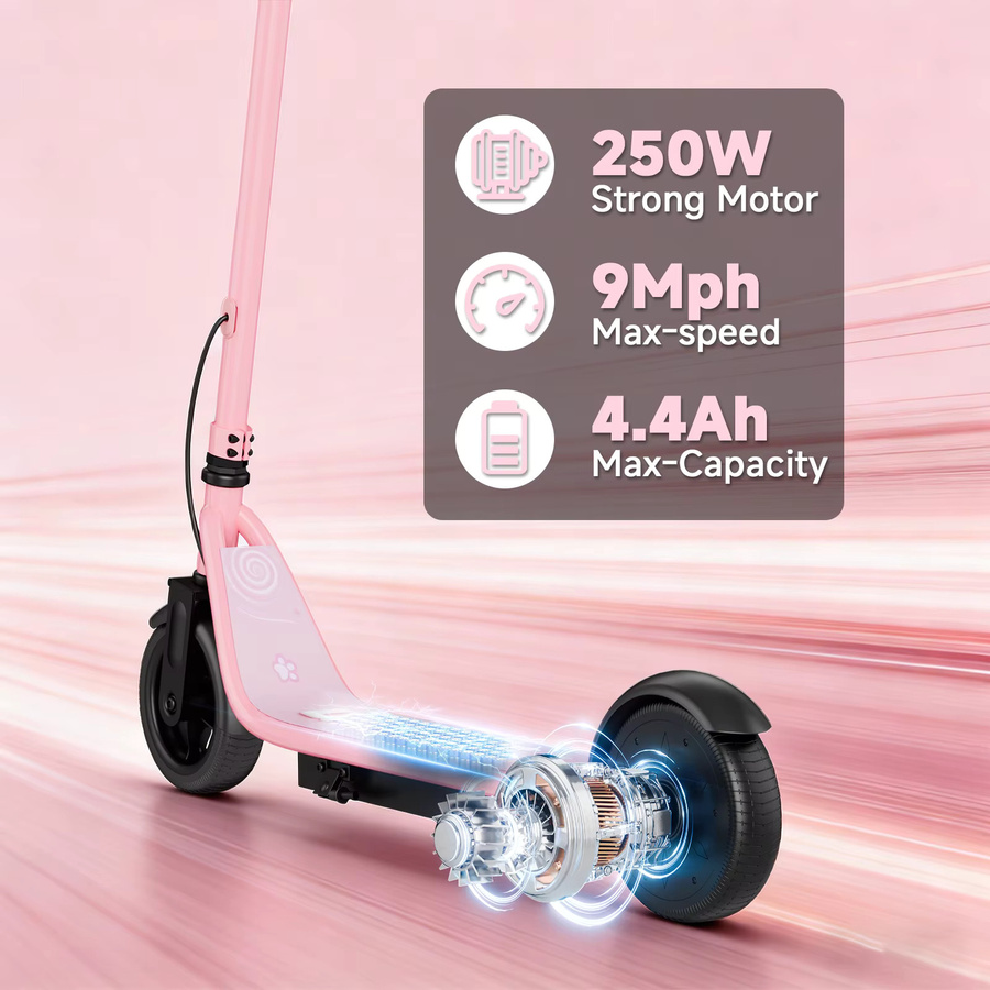 JUICEASE LPb5 Elektroroller, faltbarer Kinder-E-Scooter, ab 6 Jahre - Bild 4