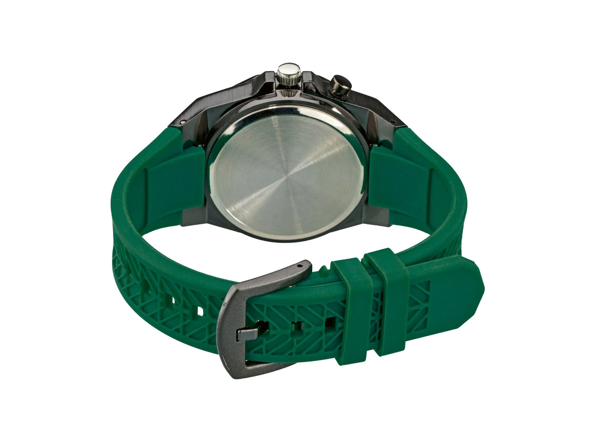 PARKSIDE Armbanduhr, Quarz, Edelstahl, 40 mm, Grün, Unisex - Bild 3