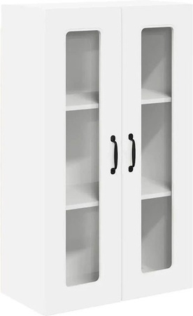 vidaXL Küchenwandschrank mit Regal in Weiß, Wandmontage, B/T/H: 60 x 31 x 100 cm