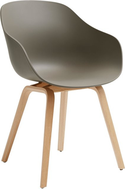 HAY About A Chair AAC 222 mit Armlehnen in Beige und Eiche - Bild 1