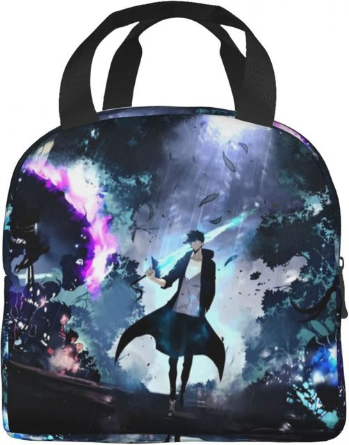 Fancy Style Studio S-Solo L-Leveling Anime Logo Isolierte Lunchtasche Thermische Lebensmittelbox in Multicolour - Bild 1
