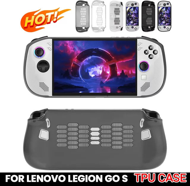 TPU-Schutzhülle für Lenovo Legion Go S Handheld-Konsole in Weiß - Bild 1