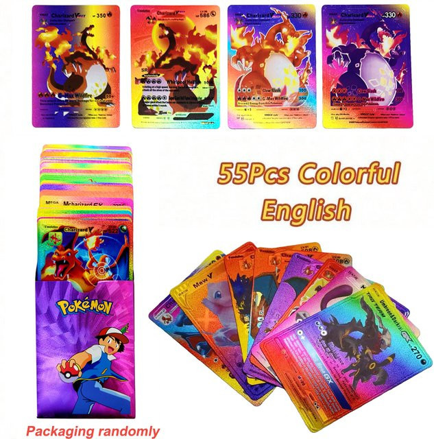 Potdemiel Pokémon Spielkarten, Gold, multilingual - Bild 1