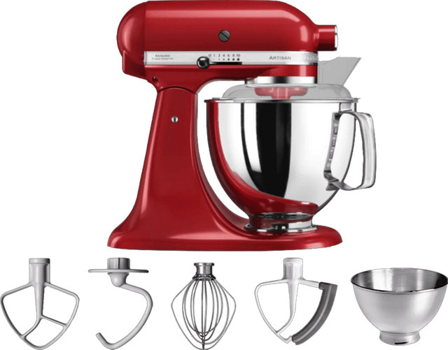 KitchenAid Artisan Küchenmaschine 5KSM175PS in Empire Rot aus Metall - Bild 1
