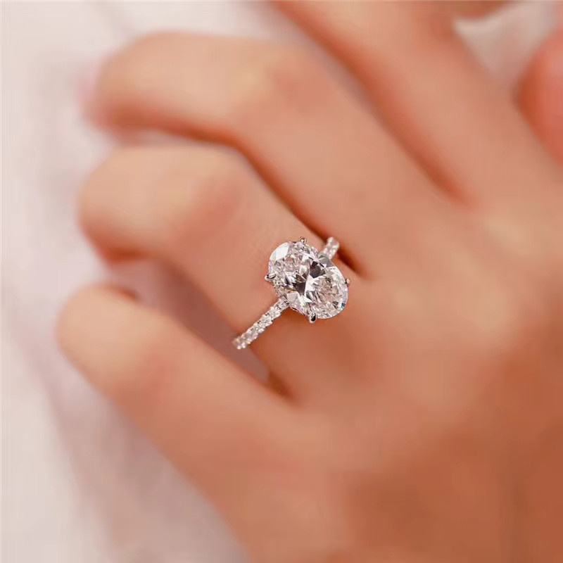 KAHOOT Ring 925 Silber, Moissanite, Damen - Bild 2
